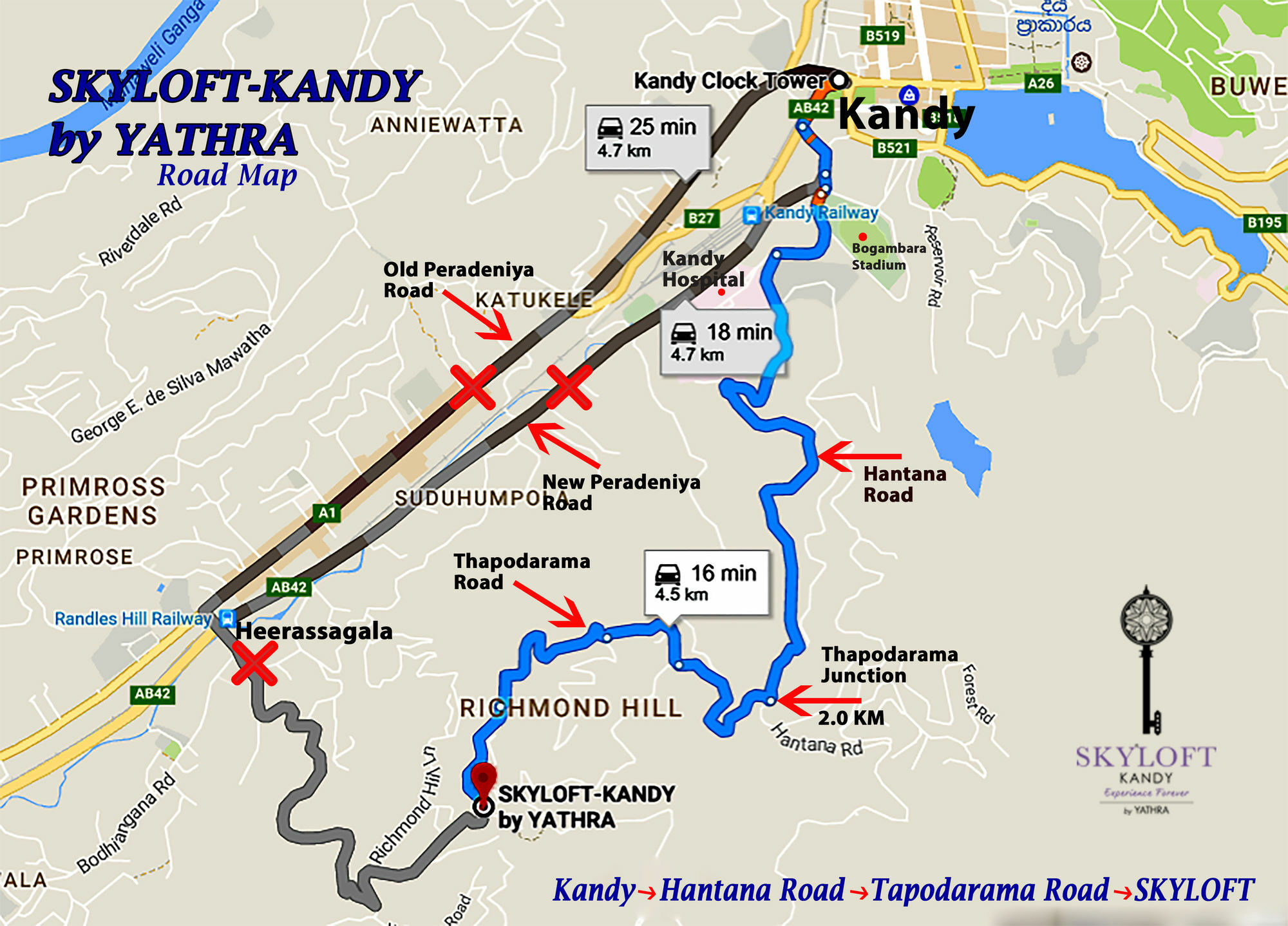 Skyloft By Aaradhya Hotel Kandy